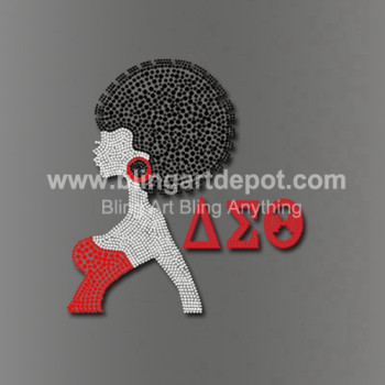 DST Rhinestone Iron On Transfer